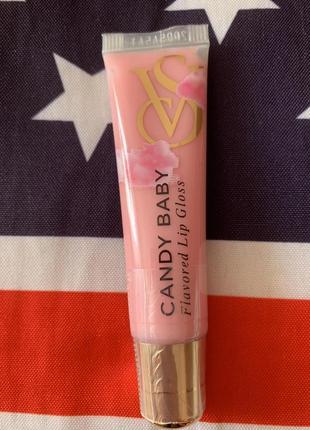 Блеск для губ victoria's secret flavored lip gloss candy baby2 фото