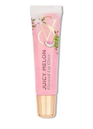 Американський блиск для губ victoria's secret flavored lip gloss juicy melon