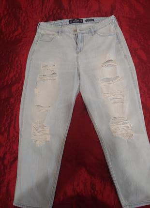 Джинсы hollister ultra high-rise mom jean2 фото