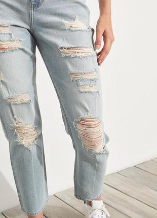 Джинсы hollister ultra high-rise mom jean5 фото