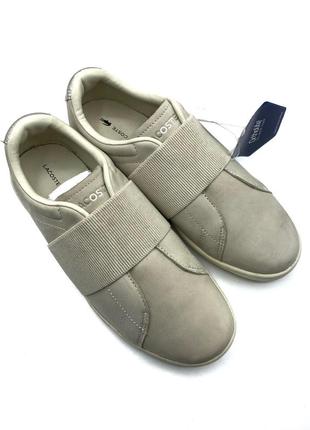 Оригінальні мокасини lacoste