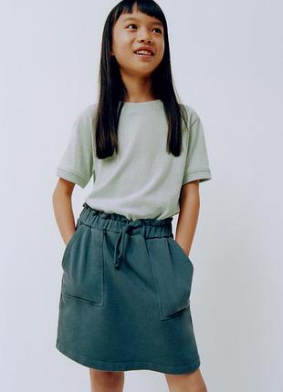 Бавовняна спідниця zara на дівчинку 11-12 років