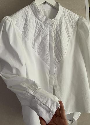 Біла сорочка / блуза бавовна oasis6 фото