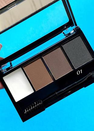 Тіні для брів bless beauty brow sculpting kit 01 к. 1125