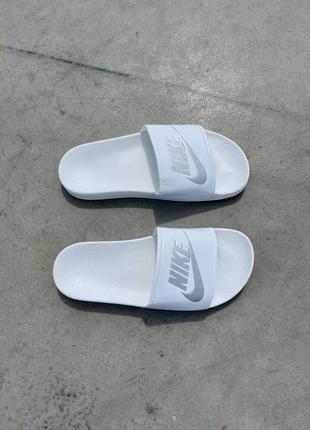 Жіночі літні білі шльопанці nike slides 🆕 женские шлепанцы найк7 фото