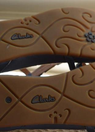 Кожаные босоножки сандали сандалии кларкс clarks р. 8 р. 42 27,8 см2 фото