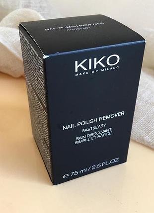 Средство для снятия лака kiko франция