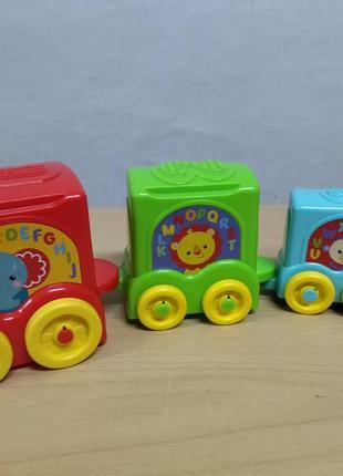 Поїзд пірамідка   від fisher price3 фото