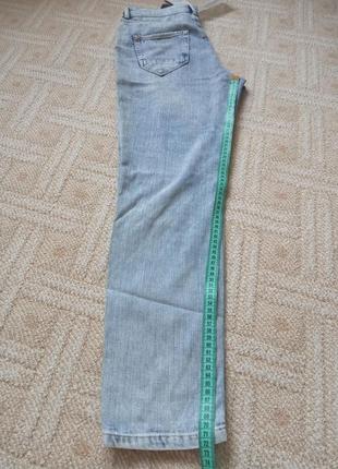 Голубые женские джинсы only, размер s-m (27/32)8 фото