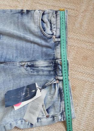 Голубые женские джинсы only, размер s-m (27/32)9 фото