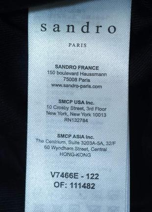 Женская кожаная косуха sandro paris,9 фото