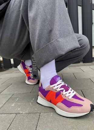 Кросівки 327 purple кроссовки