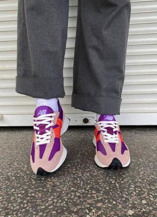 Кросівки 327 purple кроссовки4 фото