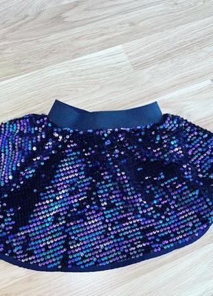 Спідниця спідничка паєтки