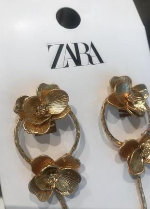 Сережки zara