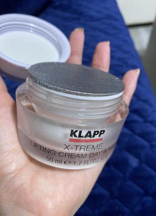 Klapp x-treme lifting cream крем «ліфтинг день-ніч»5 фото