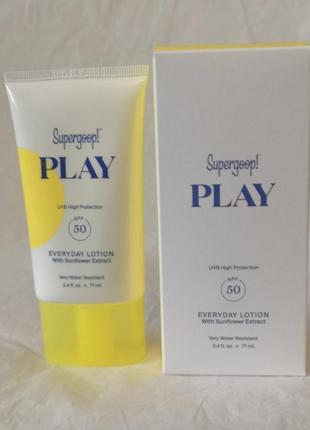 Supergoop! play everyday lotion spf 50 with sunflower extract солнцезащитный лосьон с spf 50, 71 мл3 фото