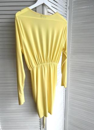 Лимонное платье2 фото
