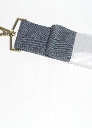 Новый съёмный длинный ремень ручка с карабинами сумка мужская женская знімний ремінь ручка на сумку4 фото