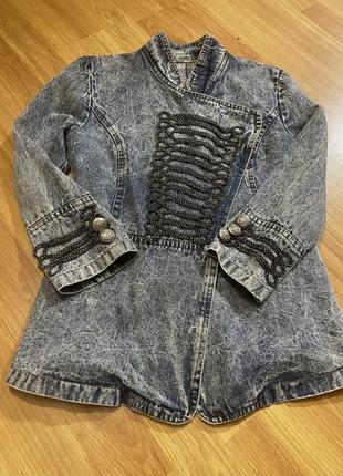 Пиджак в стиле balmain