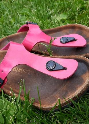 32 - 33 р. шльопанці birkenstock, в'єтнамки birkenstock
