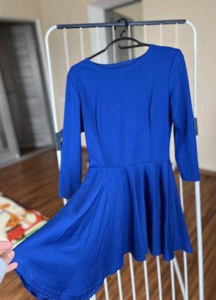 Маленьке синє плаття1 фото