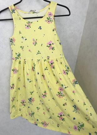 Лимонна сукня дитяча3 фото