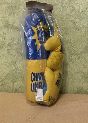 Боксерський набір champion of ukraine