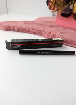 Shiseido archliner підводка для повік чорна підводка для очей, 0,4 мл 01 black