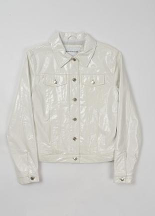 Calvin klein jeans patent leather jacket жіноча куртка jwh013589