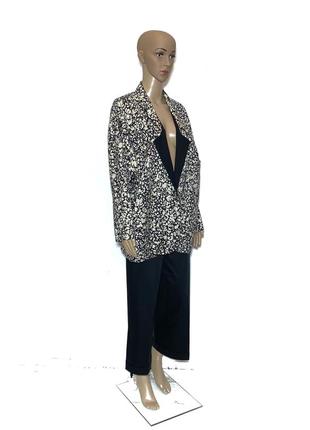 100% шерстяной удлиненнный пиджак в стиле оверсайз от люкс бренда3 фото
