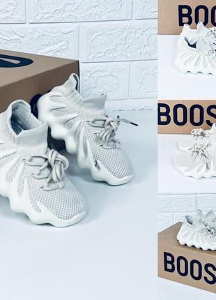 Кросівки дитячі adidas yeezy boost 450 літо сітка хлопчачі дівчачі літні кросівки10 фото