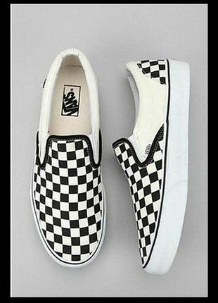 Унікальні стильні круті сліпони кеди vans slip-on3 фото