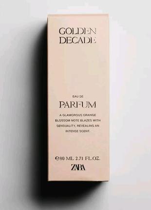 Zara golden decade 80ml edp1 фото