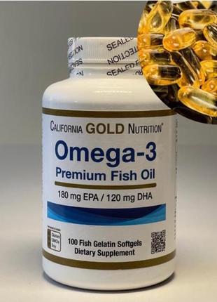 Комплекс омега-3 california gold nutrition