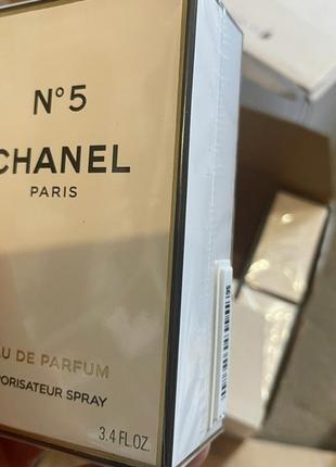 Chanel n 5 edp original pac 100 ml (новий)