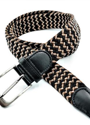 Ремень резинка weatro черно-коричневый nw-35rez-0013