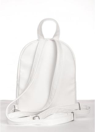 Рюкзак жіночий жіночий леткий білий рюкзачок7 фото