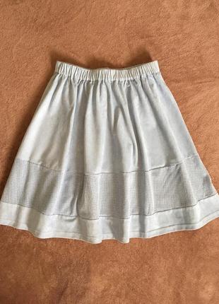 💙голуба спідничка💛