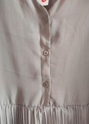 Сукня блуза блузка туніка плісе гофре5 фото