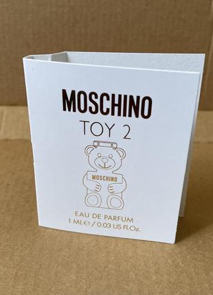 Moschino toy 2 edp 1ml2 фото