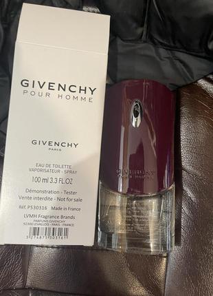 Туалетна вода для чоловіків givenchy pour homme