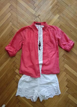 Сорочка сорочка на гудзиках сорочка на літо літня сорочка