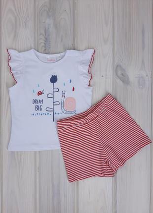 Новий літній костюм dream big для дівчинки impidimpi