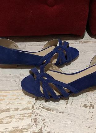 Шкіряні фірмові босоніжки minelli 36р.