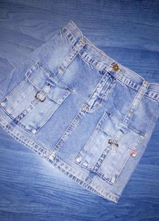 Джинсовая юбка бренд jp jeans1 фото