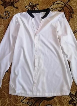 Рубашка белая, пиджак в подарок
