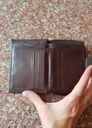 Кожаный кошелёк, кожаное портмоне, шкіряний гаманець, шкіряний кошельок4 фото