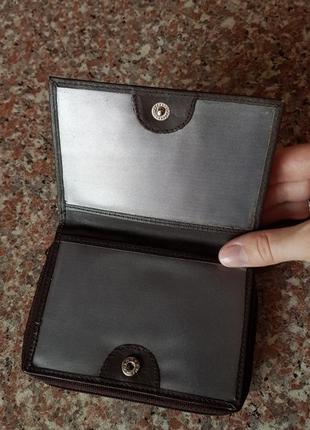 Кожаный кошелёк, кожаное портмоне, шкіряний гаманець, шкіряний кошельок3 фото