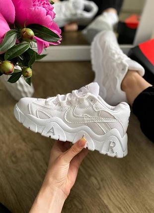 Кроссовки женские air barrage white